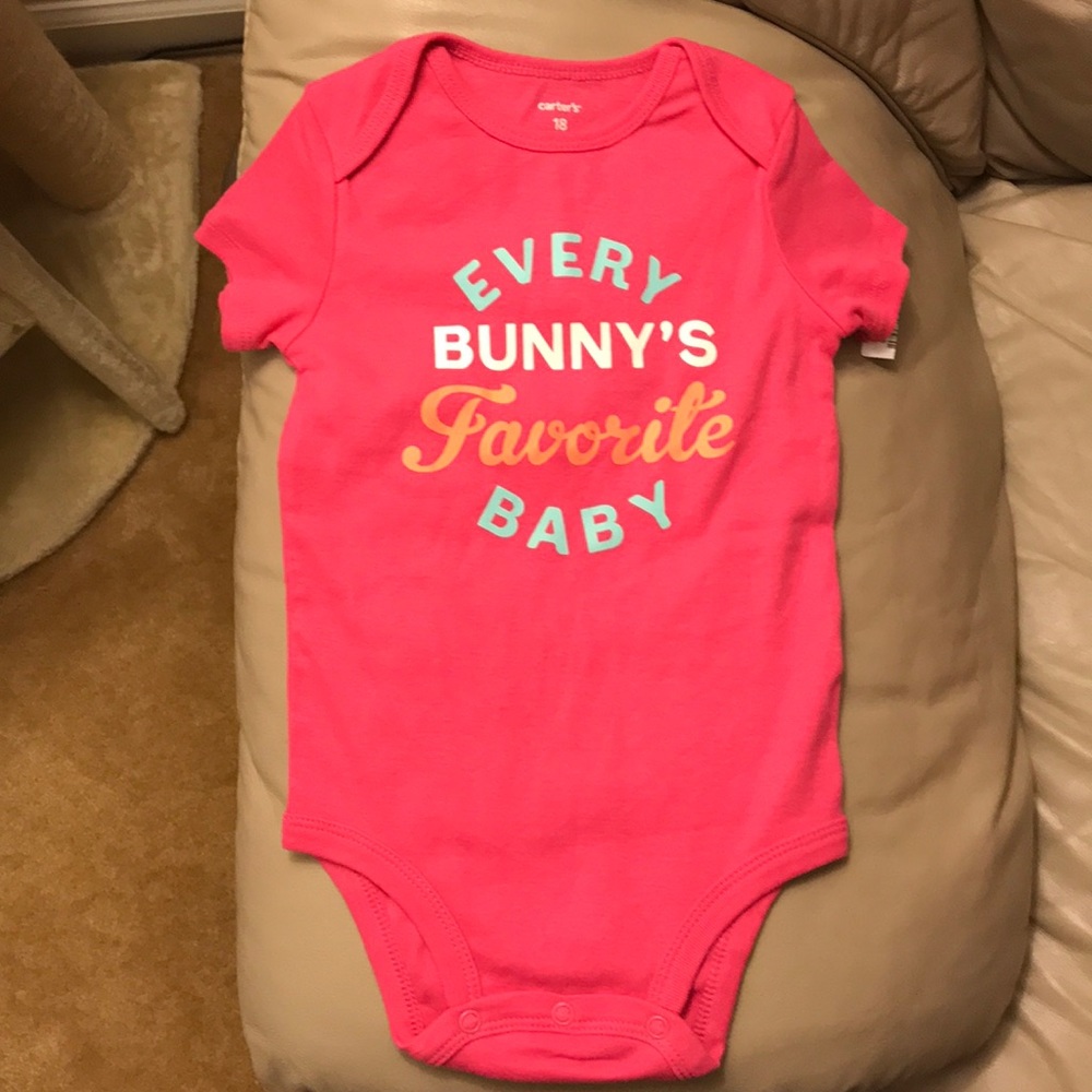 💞Carters “Just in Time for Easter” Onesie💞